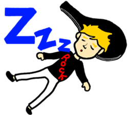 Golden Hair Color Rockstar sticker #9285991