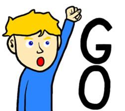 Golden Hair Color Rockstar sticker #9286000