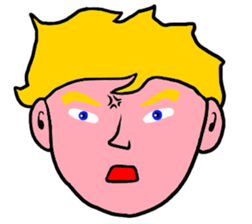 Golden Hair Color Rockstar sticker #9286003