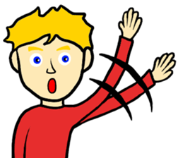 Golden Hair Color Rockstar sticker #9286007