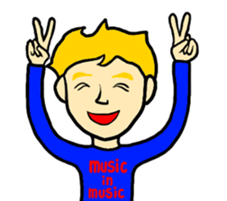 Golden Hair Color Rockstar sticker #9286013