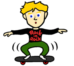 Golden Hair Color Rockstar sticker #9286014