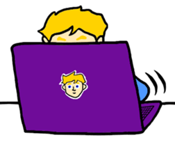 Golden Hair Color Rockstar sticker #9286023