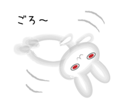 Surreal rabbit usapon sticker #9286241