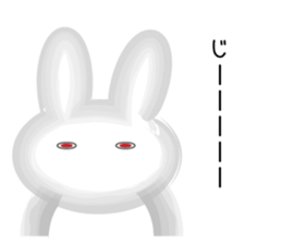 Surreal rabbit usapon sticker #9286244