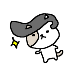 Hard wild cat sticker #9286296