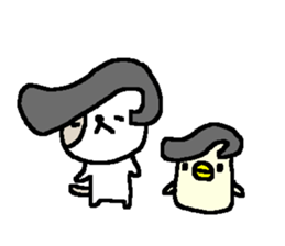 Hard wild cat sticker #9286301