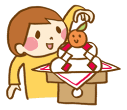 The conversation of New year in Chinese. sticker #9286657