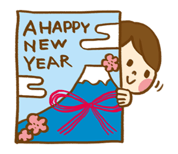 The conversation of New year in Chinese. sticker #9286663