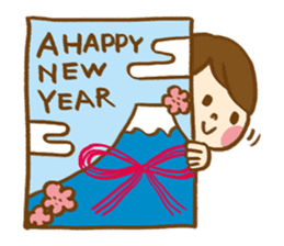 The conversation of New year in Chinese. sticker #9286663