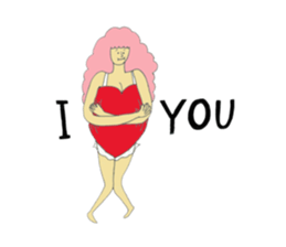 I love cosplay 2 sticker #9287011