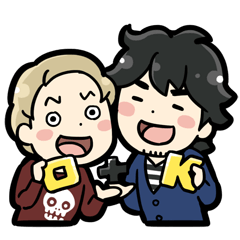 Onosaka&Konishi's O+K:2.5jigen Sticker2