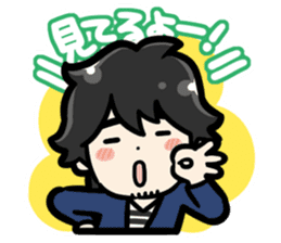 Onosaka&Konishi's O+K:2.5jigen Sticker2 sticker #9287640