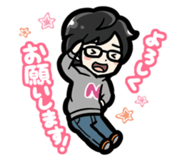 Onosaka&Konishi's O+K:2.5jigen Sticker2 sticker #9287653