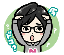 Onosaka&Konishi's O+K:2.5jigen Sticker2 sticker #9287657