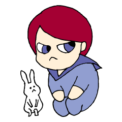 Obstinate girl Monchan