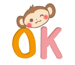 mild-Monkey sticker #9288093