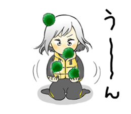 Fuji 5 lakes girls sticker. sticker #9288945