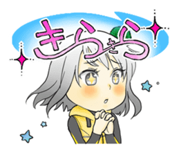 Fuji 5 lakes girls sticker. sticker #9288949