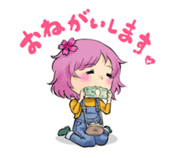 Fuji 5 lakes girls sticker. sticker #9288952