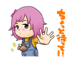 Fuji 5 lakes girls sticker. sticker #9288958