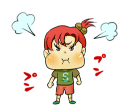 Fuji 5 lakes girls sticker. sticker #9288970