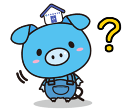 Cute! Takuton Sticker sticker #9289106