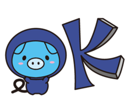 Cute! Takuton Sticker sticker #9289112