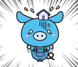 Cute! Takuton Sticker sticker #9289116