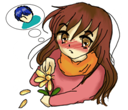 She fall in Love sticker #9289622