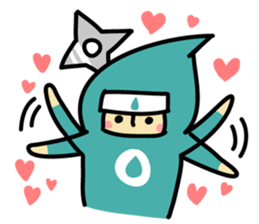 Japanese ninjya "SINO" sticker #9289801