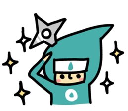 Japanese ninjya "SINO" sticker #9289808