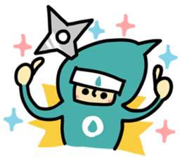 Japanese ninjya "SINO" sticker #9289809