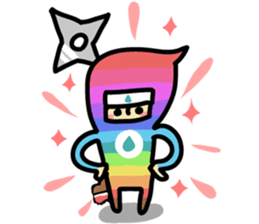 Japanese ninjya "SINO" sticker #9289810