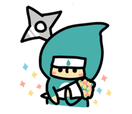 Japanese ninjya "SINO" sticker #9289812