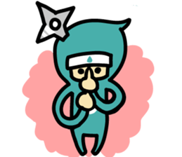 Japanese ninjya "SINO" sticker #9289814
