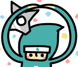 Japanese ninjya "SINO" sticker #9289815