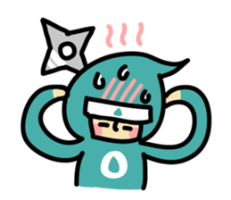 Japanese ninjya "SINO" sticker #9289816