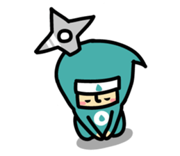 Japanese ninjya "SINO" sticker #9289819