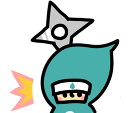 Japanese ninjya "SINO" sticker #9289821