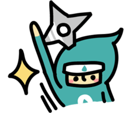 Japanese ninjya "SINO" sticker #9289822