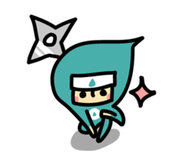 Japanese ninjya "SINO" sticker #9289824
