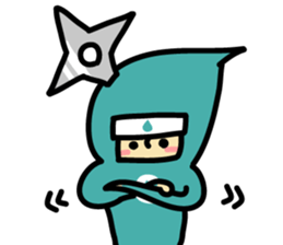 Japanese ninjya "SINO" sticker #9289825