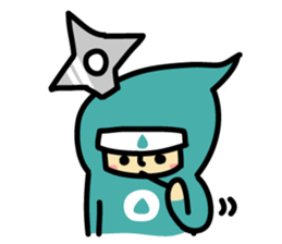 Japanese ninjya "SINO" sticker #9289826