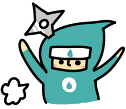 Japanese ninjya "SINO" sticker #9289827