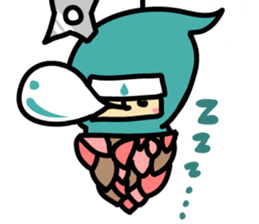 Japanese ninjya "SINO" sticker #9289831