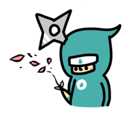 Japanese ninjya "SINO" sticker #9289837