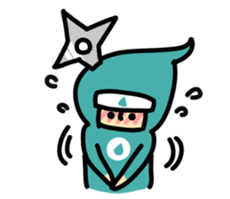 Japanese ninjya "SINO" sticker #9289838