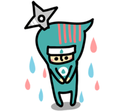 Japanese ninjya "SINO" sticker #9289839