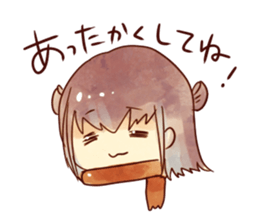 caramel girl sticker #9289862